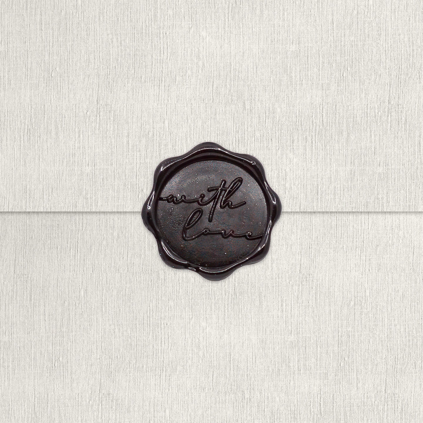 With Love Script Wax Seals