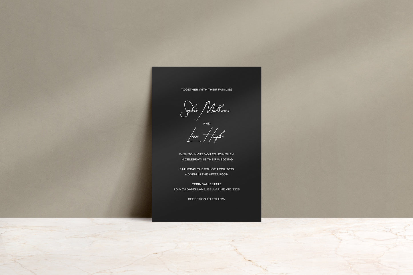 Simply Said Invitation Suite