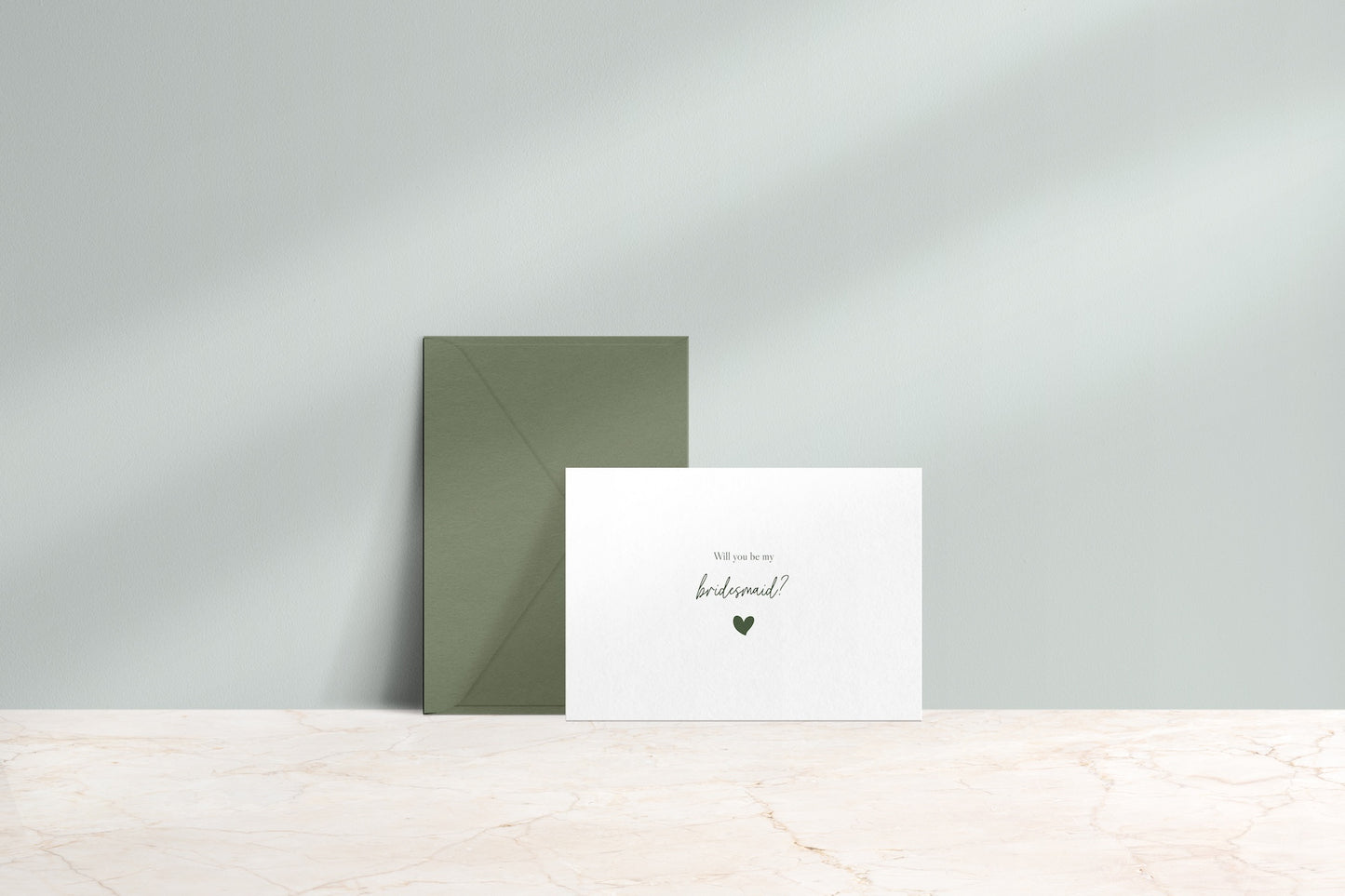 Bridesmaid Proposal Card – Heart Edition