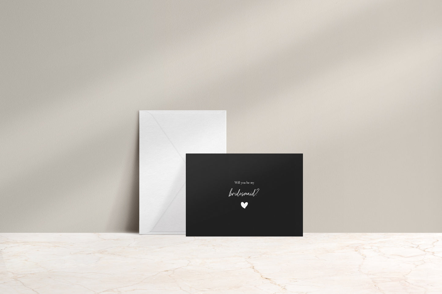 Bridesmaid Proposal Card – Heart Edition