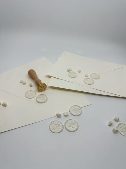 With Love Script Wax Seals