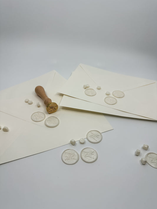 With Love Script Wax Seals