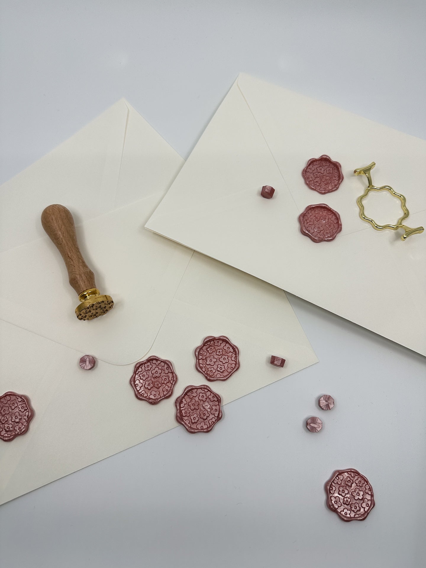 Flower Power Wax Seals