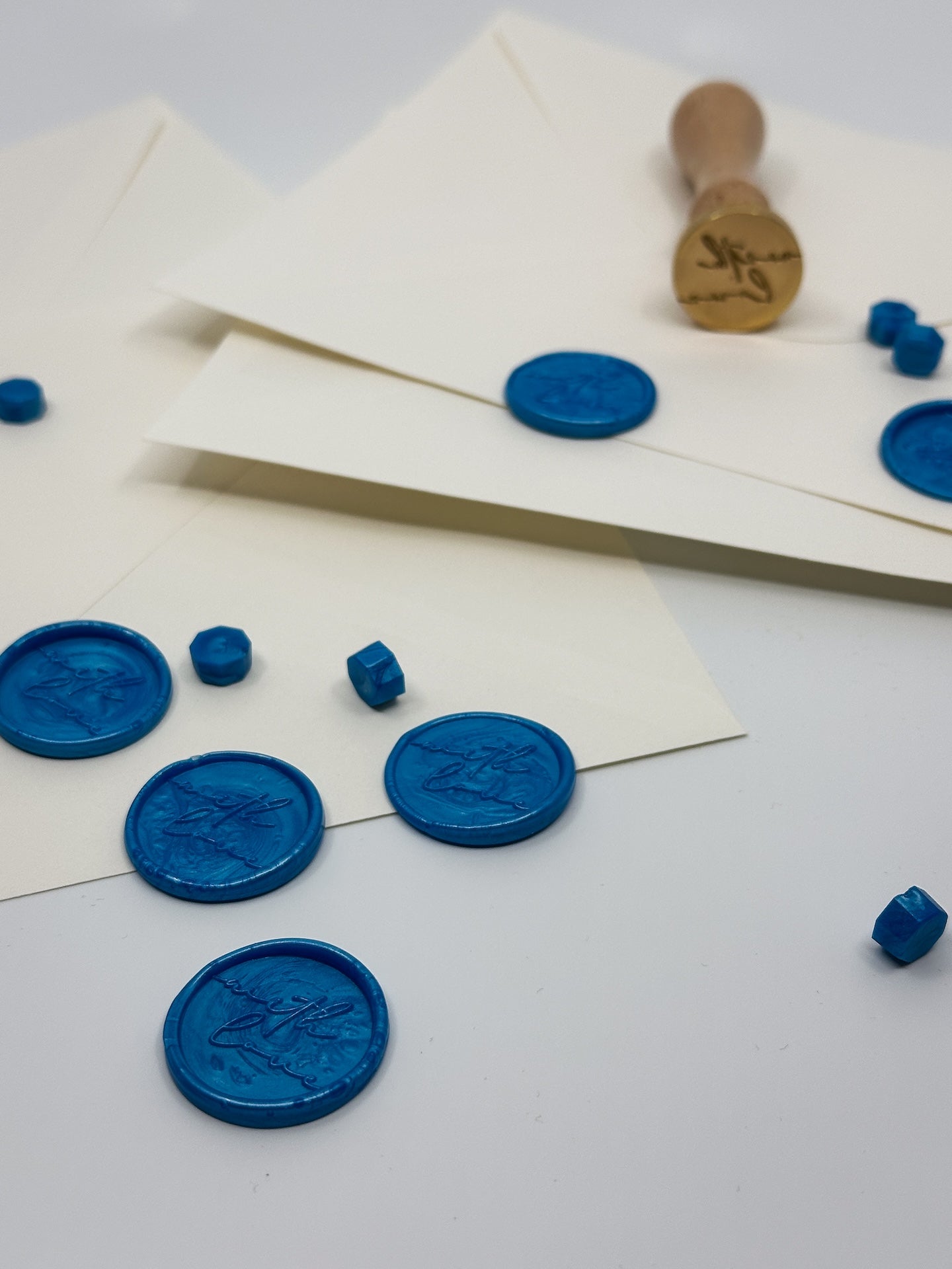 With Love Script Wax Seals