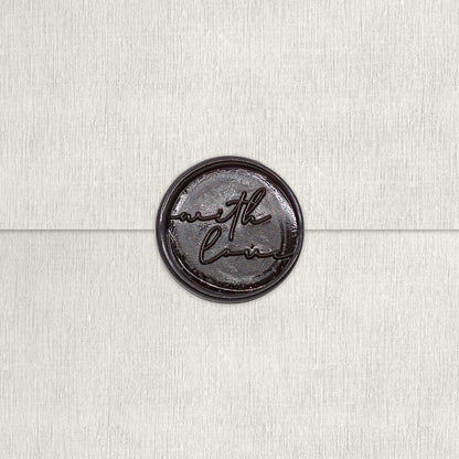 With Love Script Wax Seals