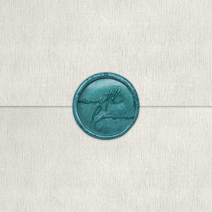 With Love Script Wax Seals