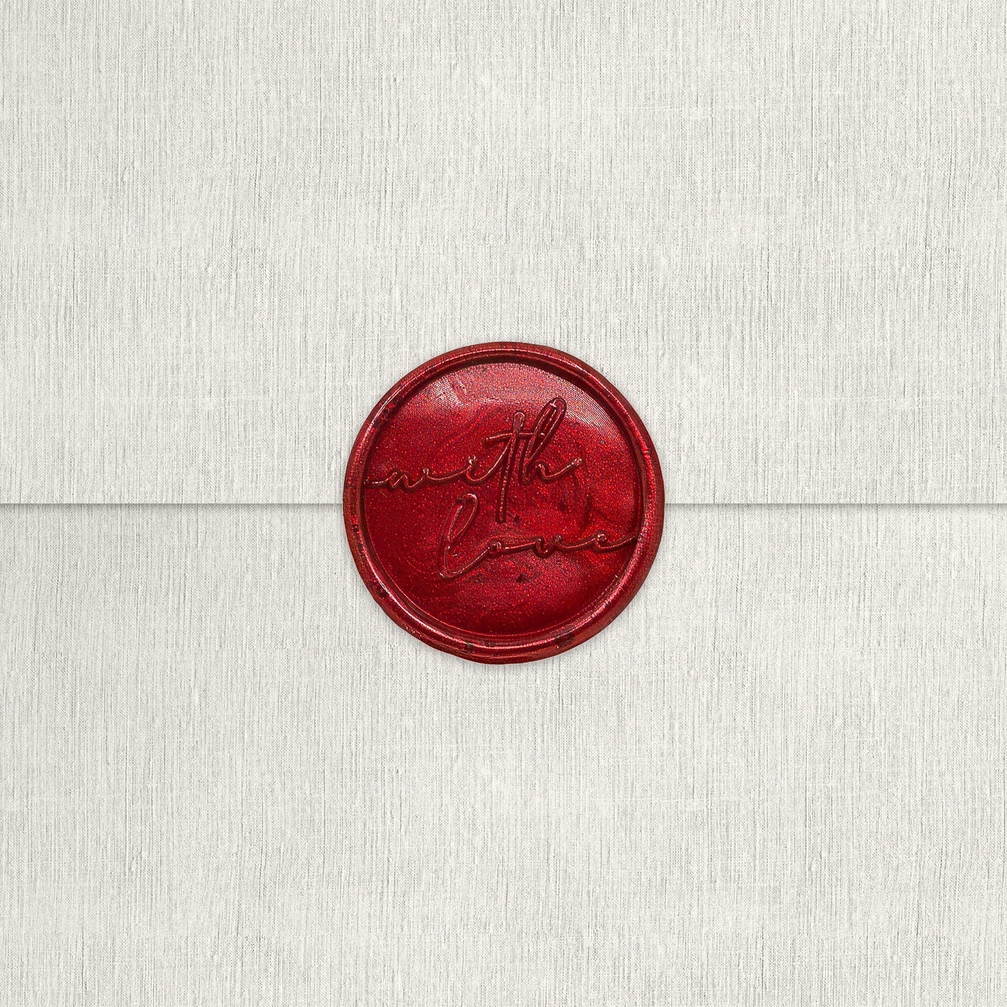 With Love Script Wax Seals