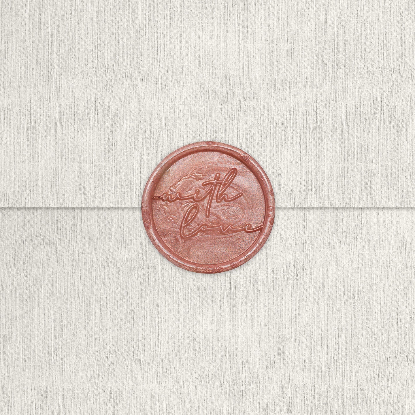 With Love Script Wax Seals