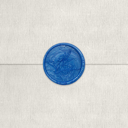With Love Script Wax Seals