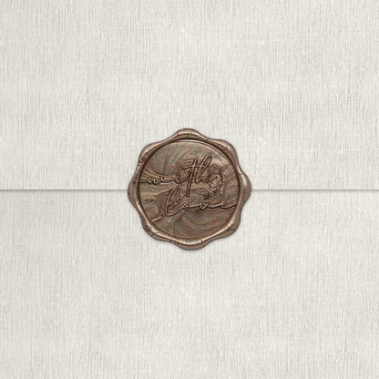 With Love Script Wax Seals