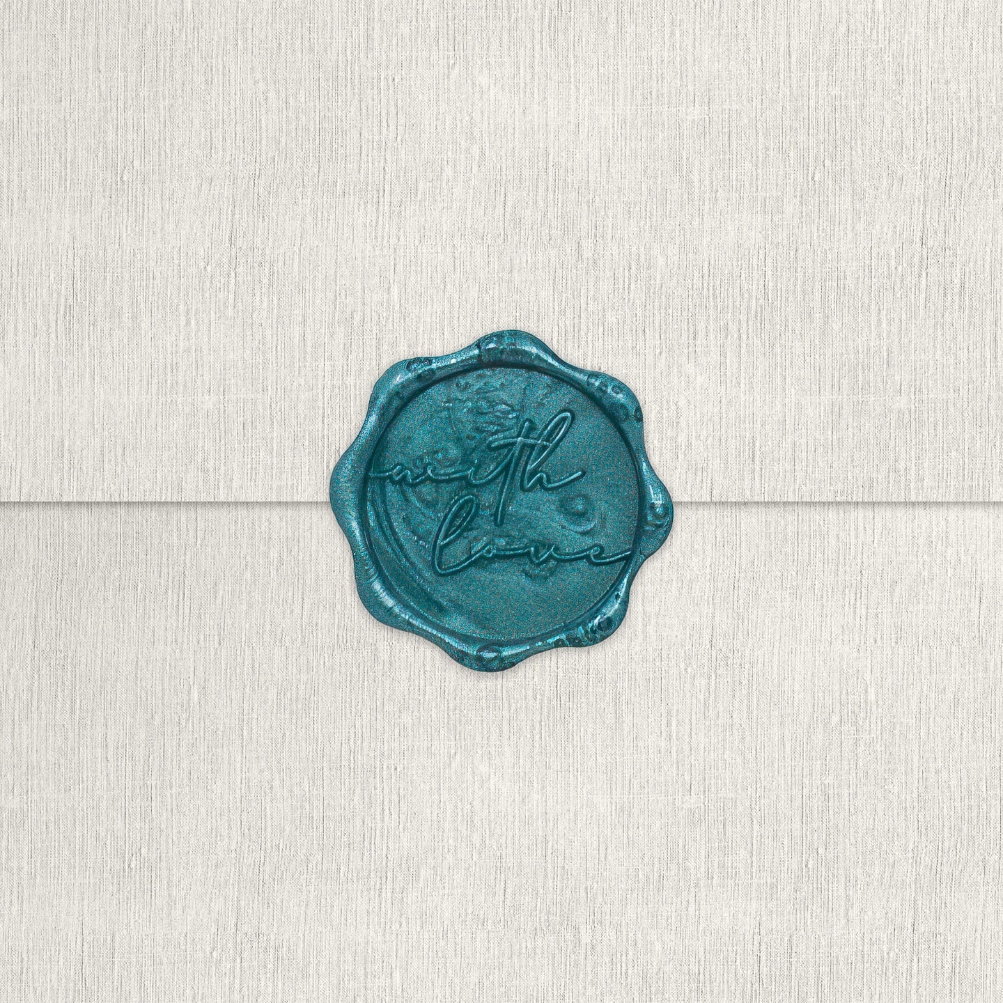 With Love Script Wax Seals