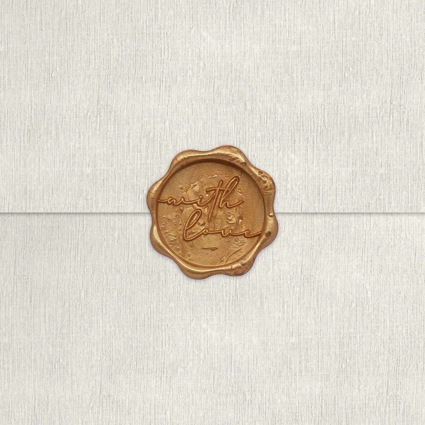 With Love Script Wax Seals