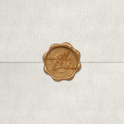 With Love Script Wax Seals