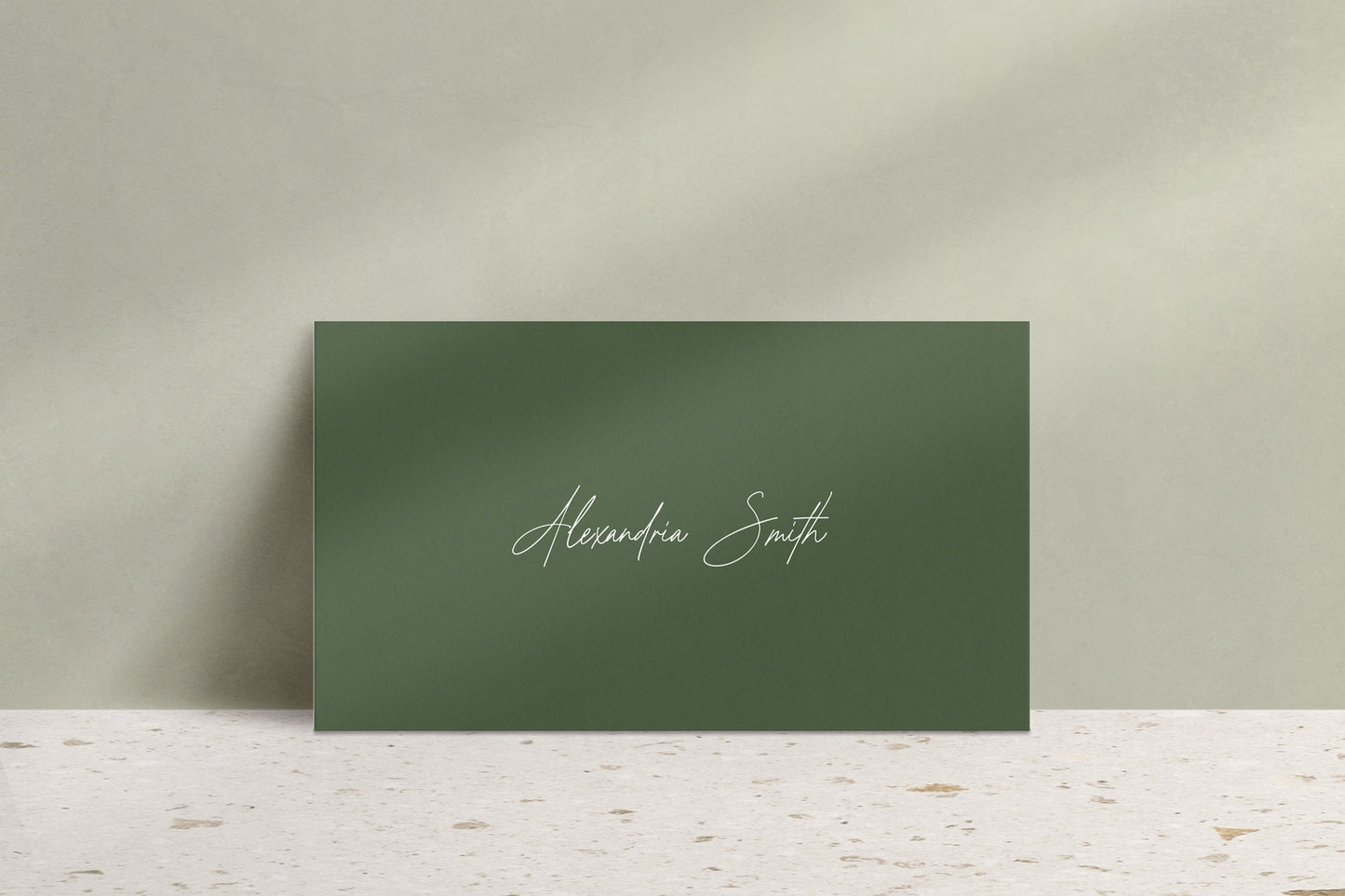 Lined With Love Folded Place Cards