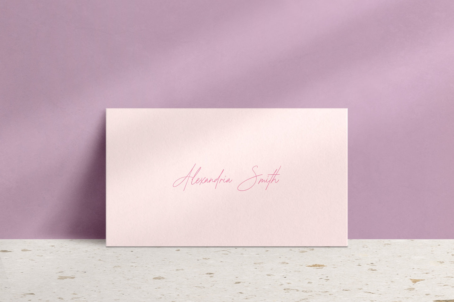 Lined With Love Folded Place Cards