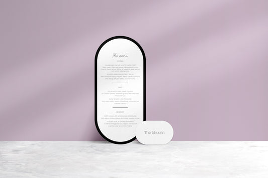 Pick Of The Bunch Menu & Place Cards