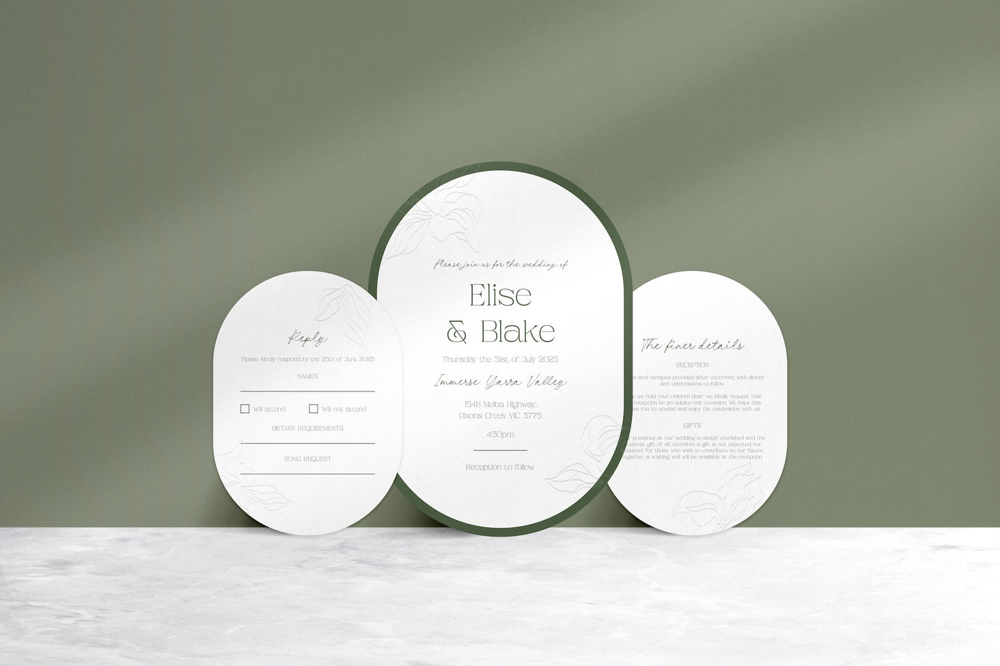 Pick Of The Bunch Invitation Suite