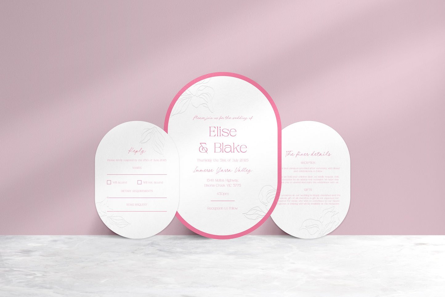 Pick Of The Bunch Invitation Suite