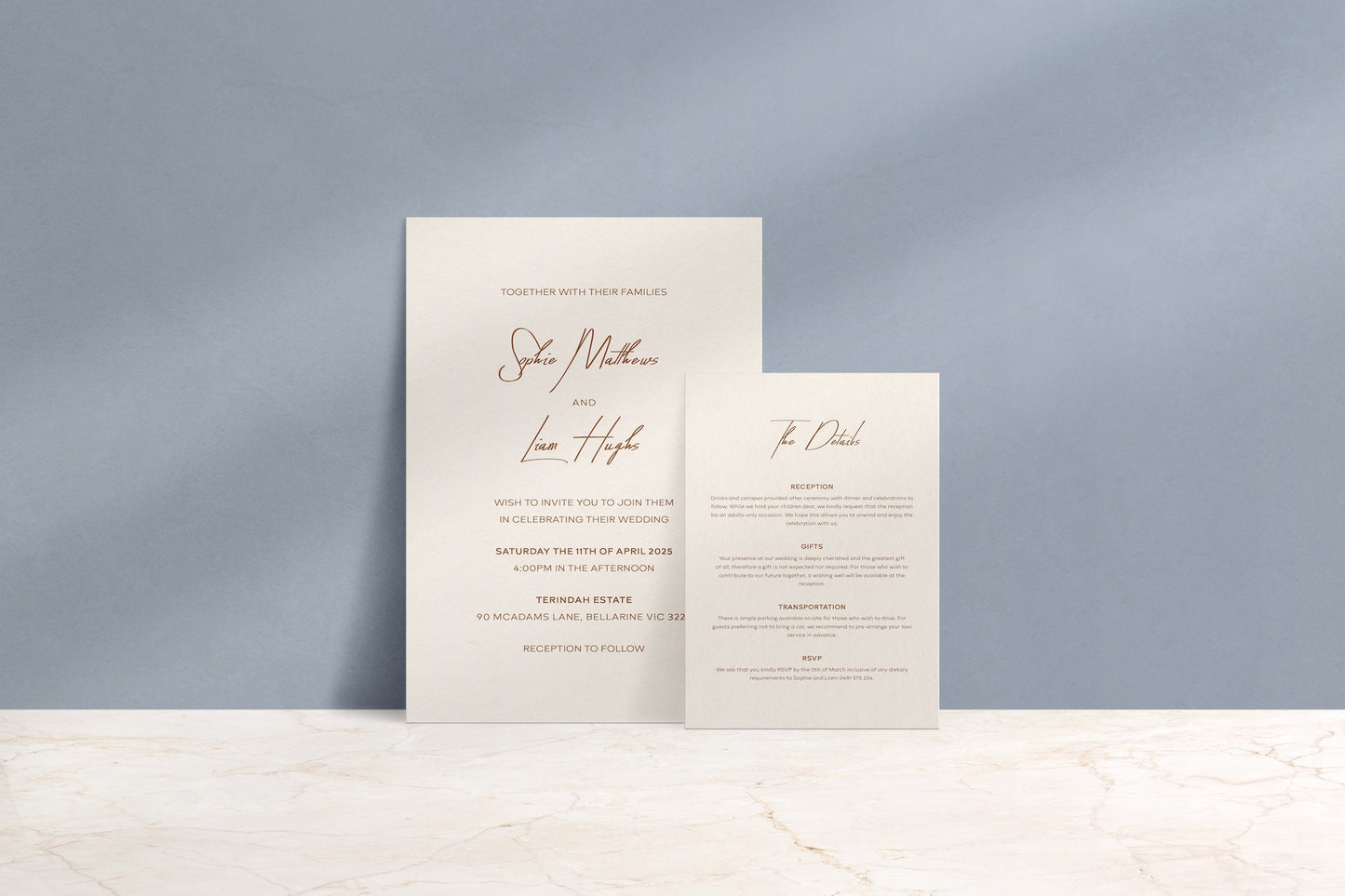 Simply Said Invitation Suite