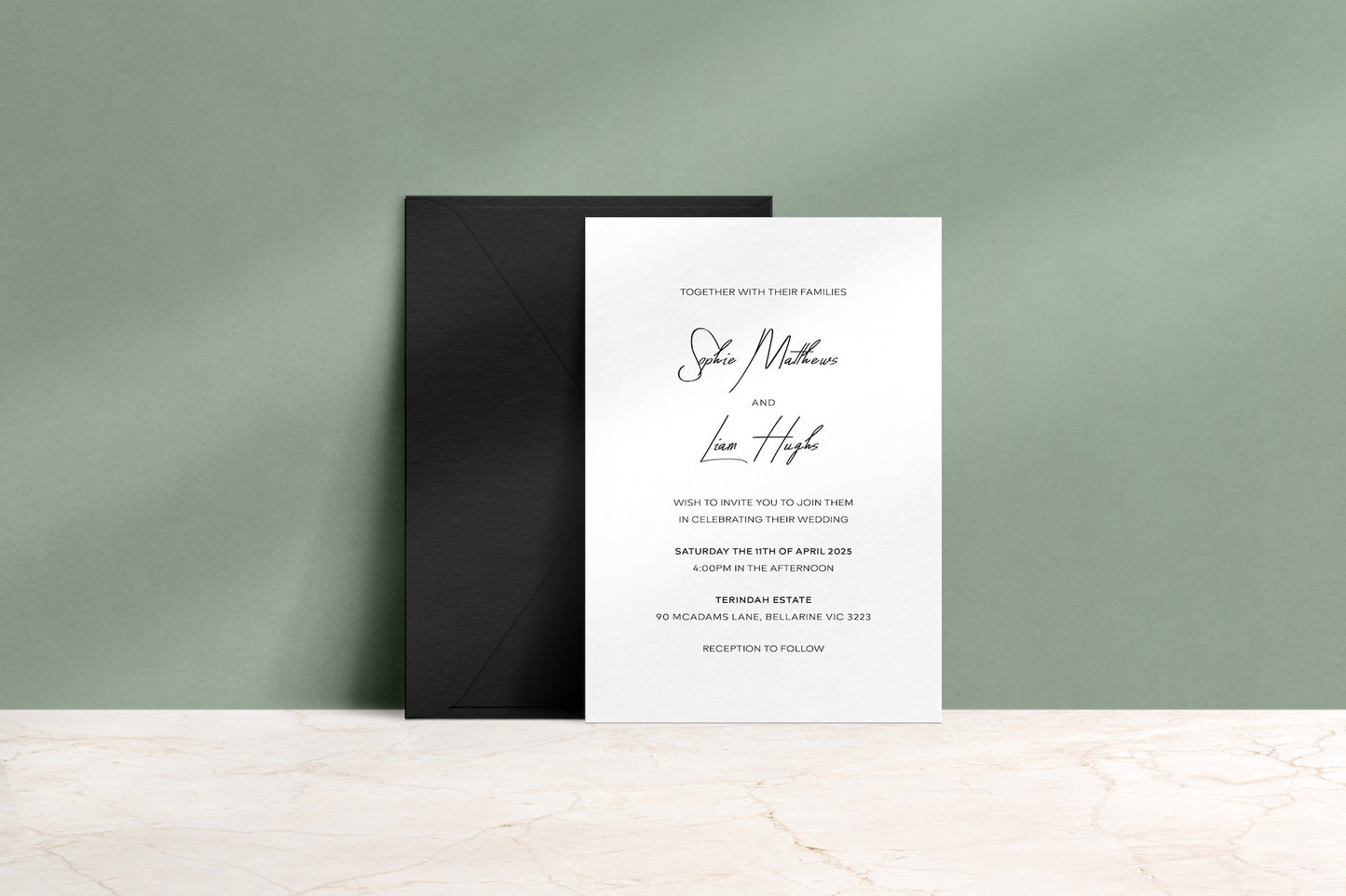 Simply Said Invitation Suite