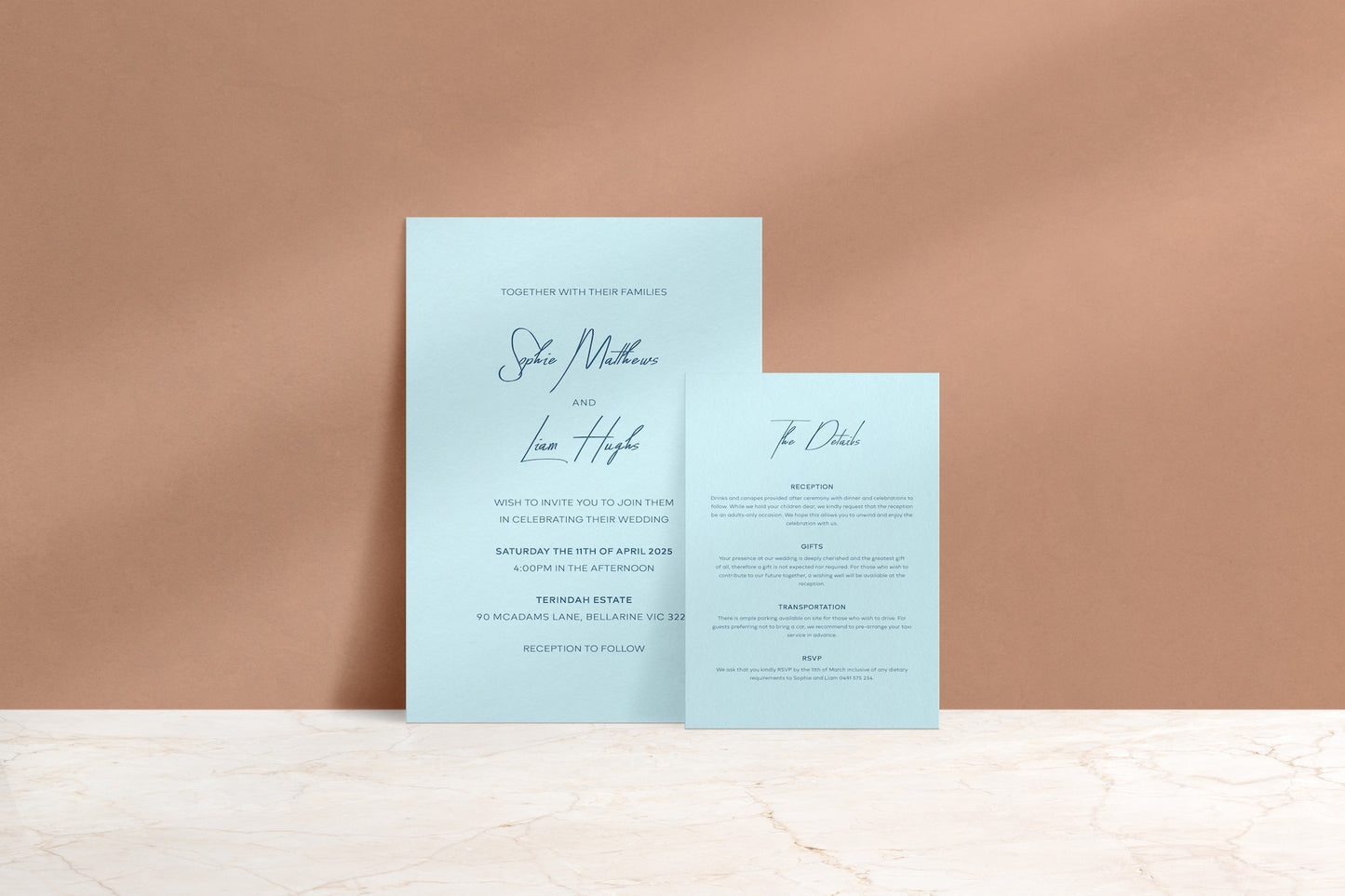 Simply Said Invitation Suite