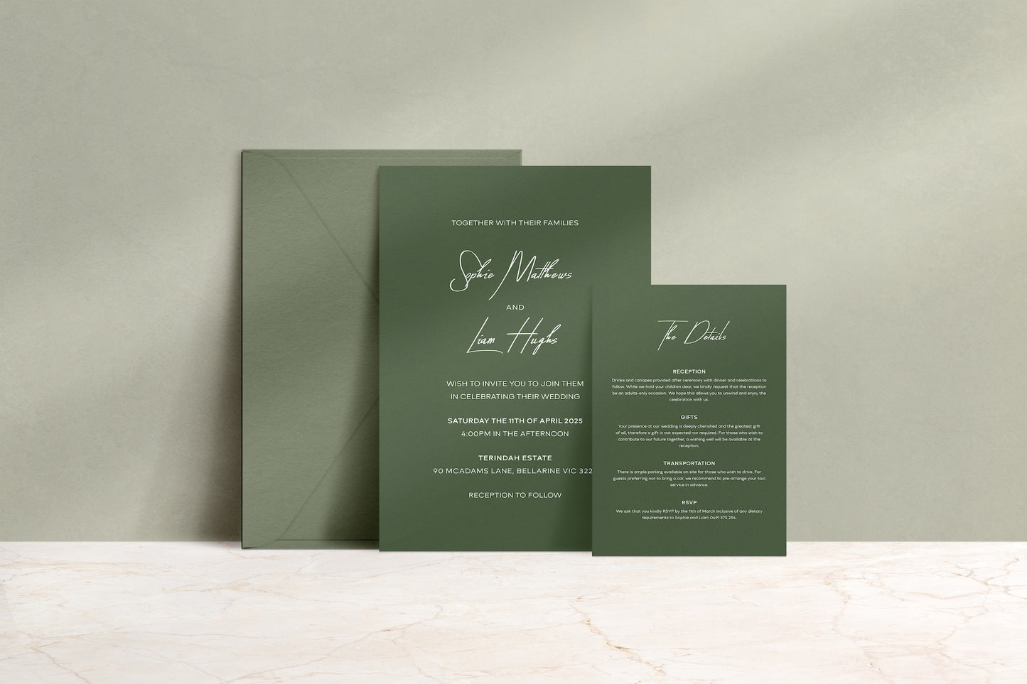Simply Said Invitation Suite
