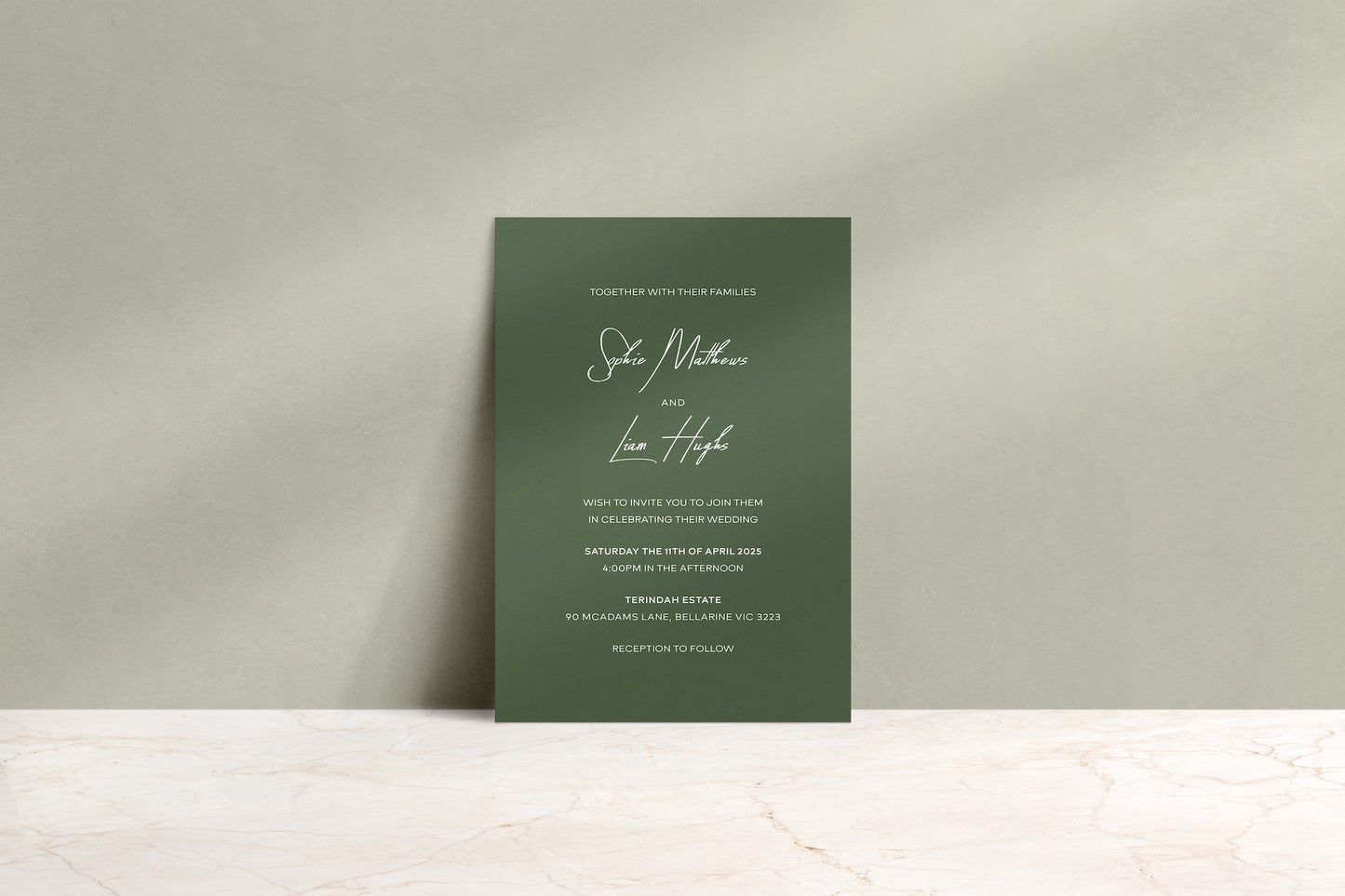 Simply Said Invitation Suite