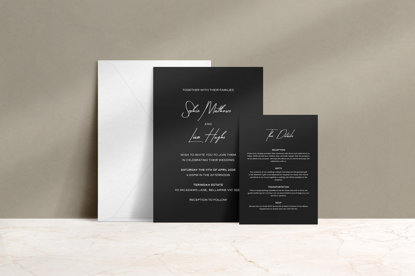 Simply Said Invitation Suite