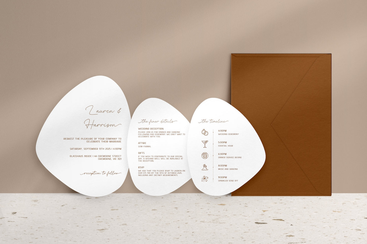 Soft Radiance Invitation Suite