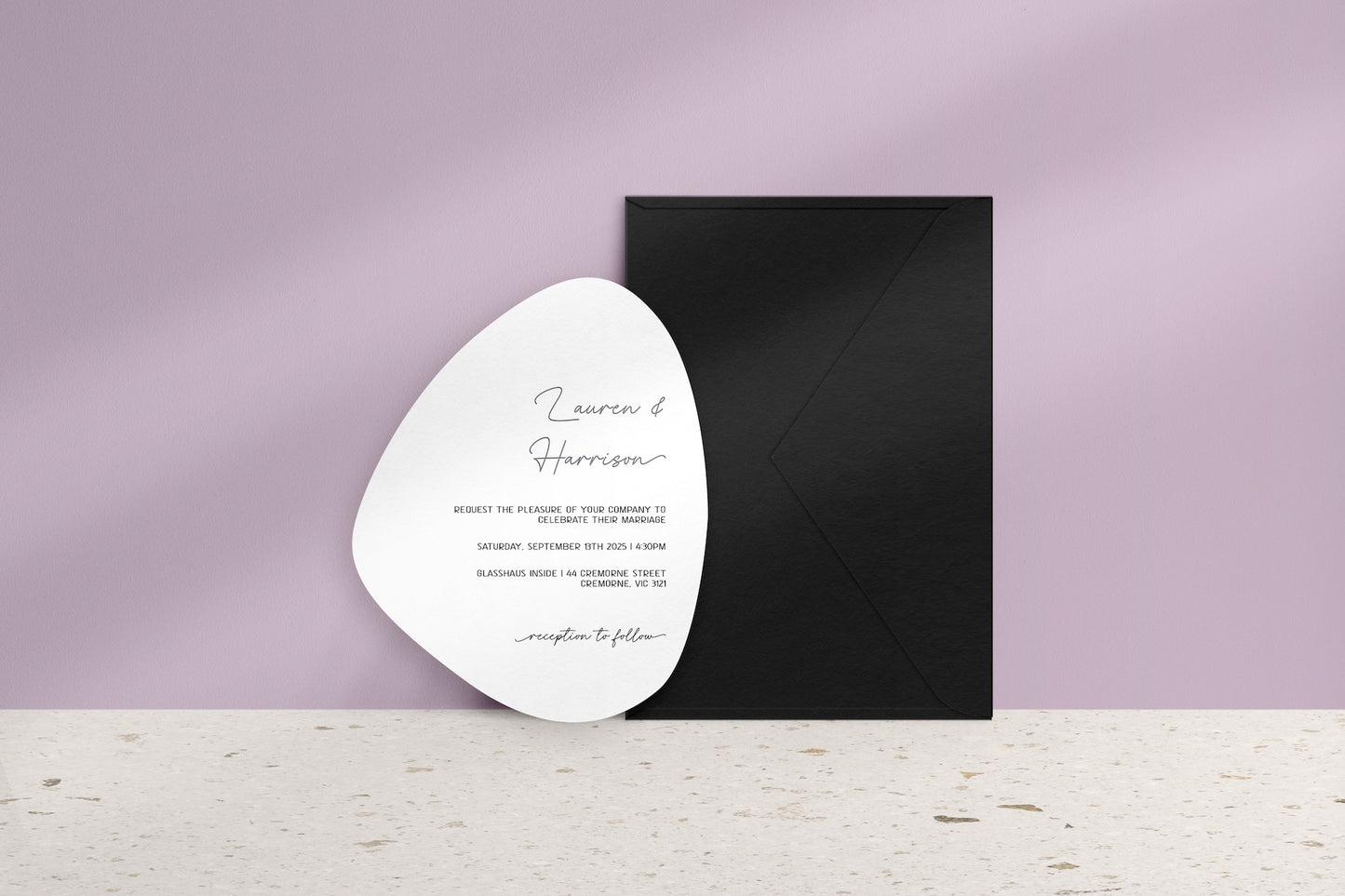 Soft Radiance Invitation Suite