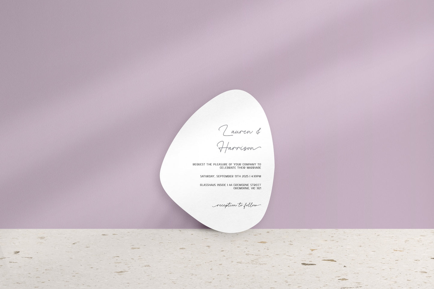 Soft Radiance Invitation Suite