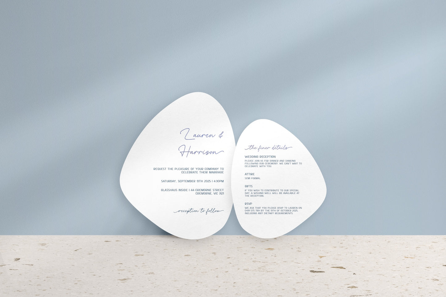 Soft Radiance Invitation Suite