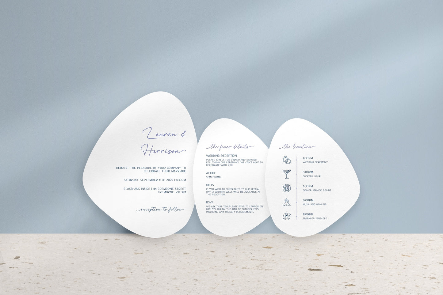 Soft Radiance Invitation Suite
