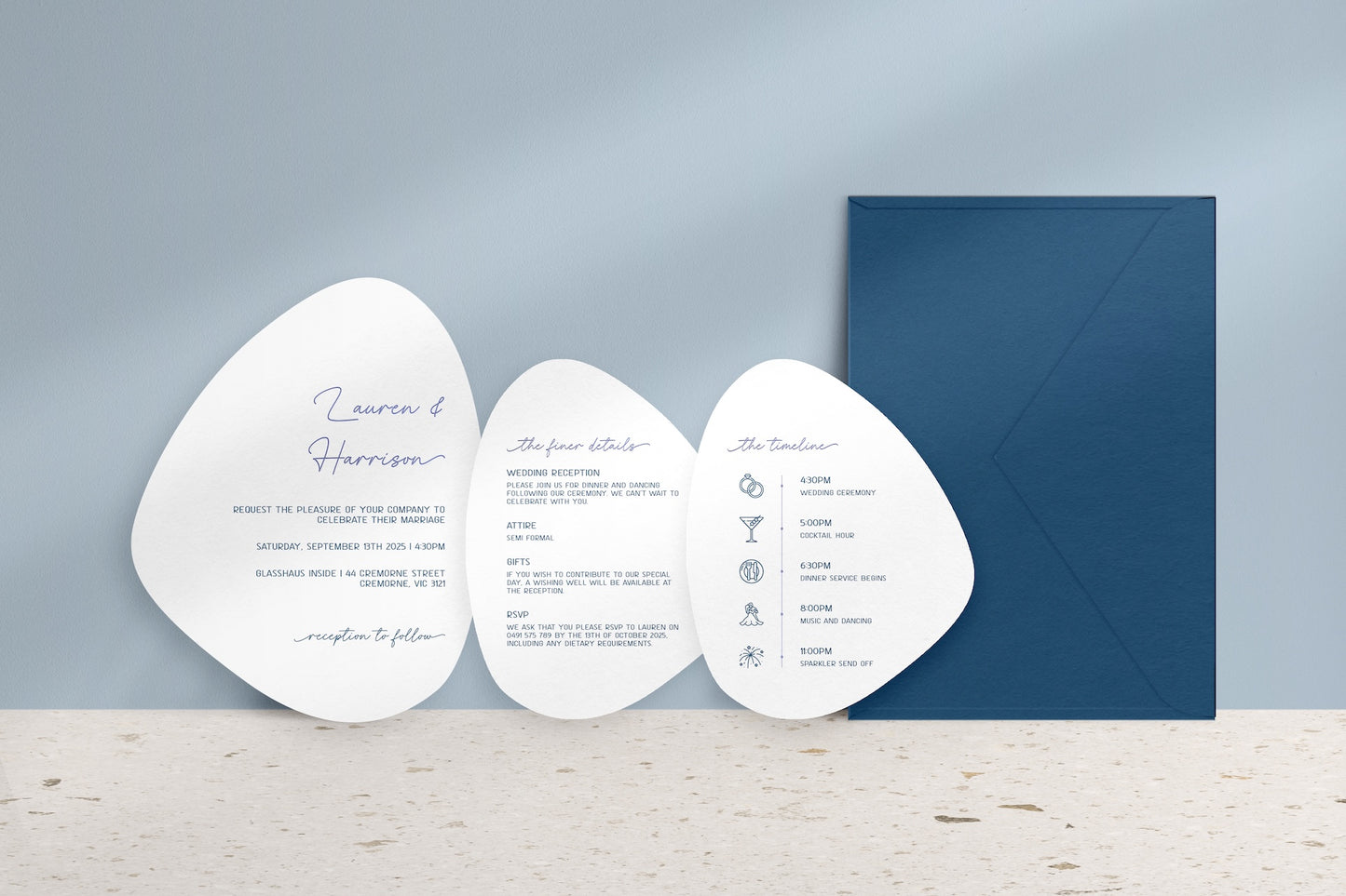 Soft Radiance Invitation Suite