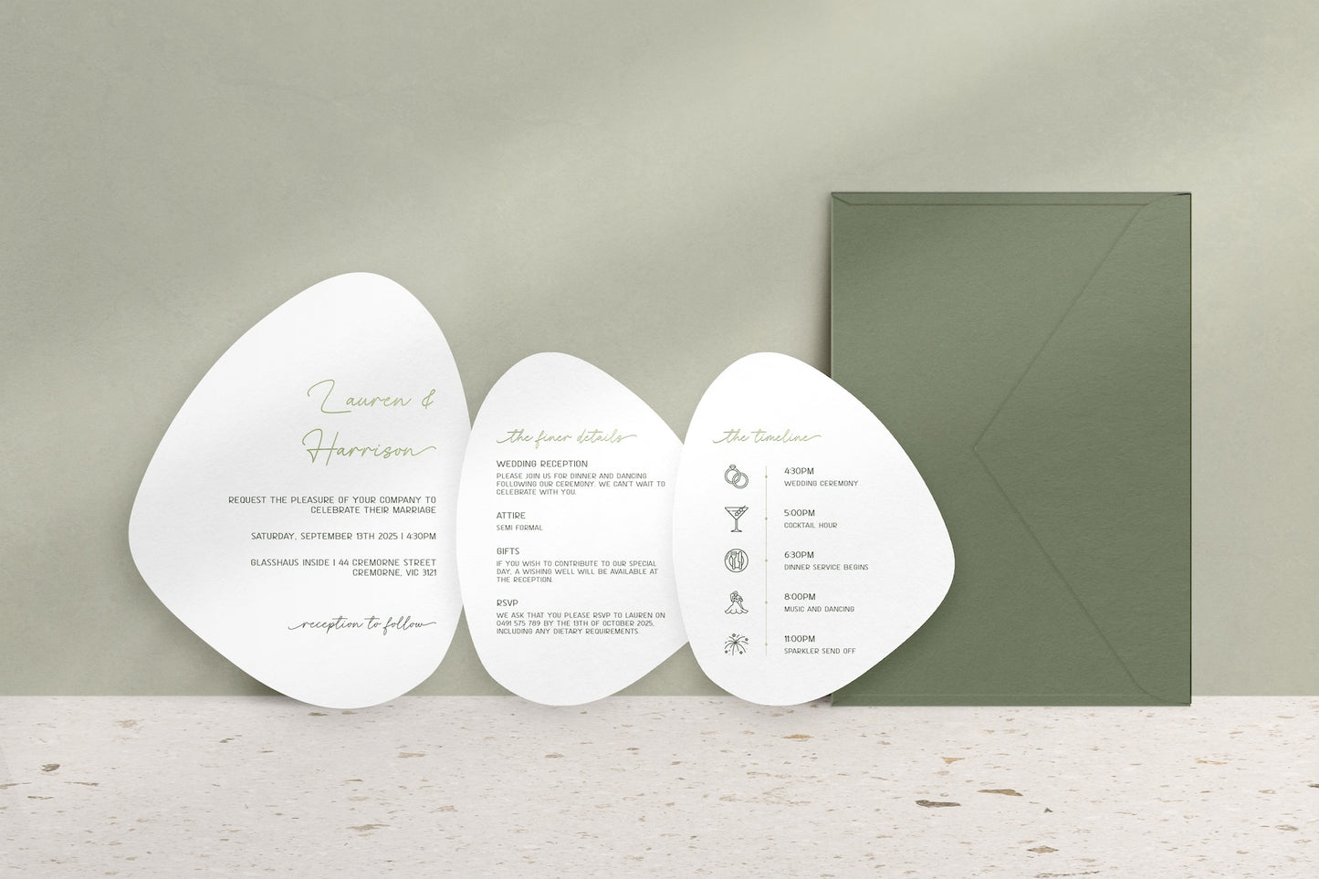 Soft Radiance Invitation Suite