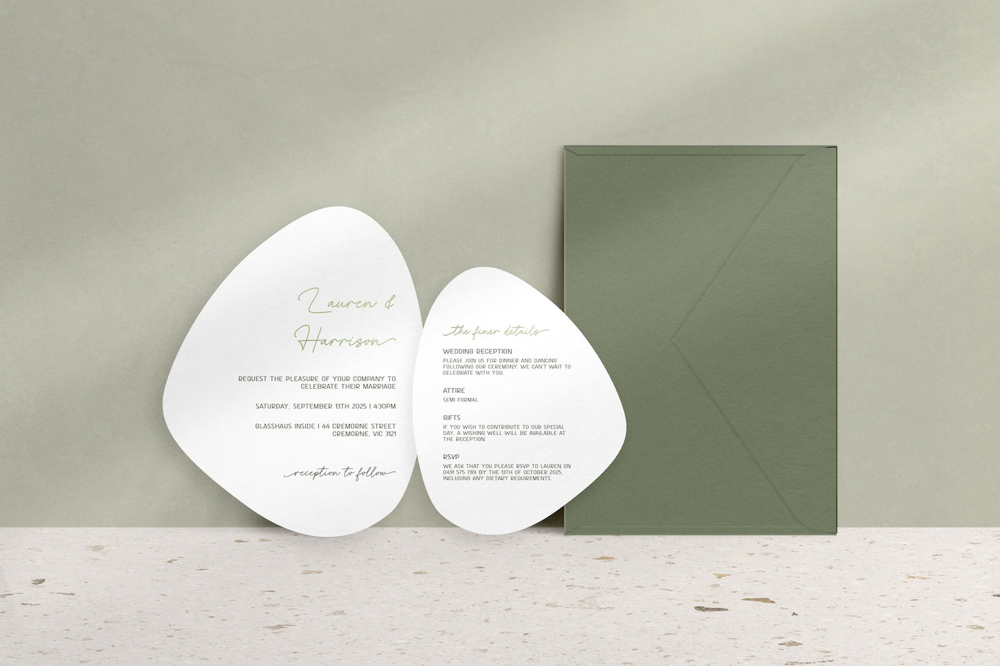 Soft Radiance Invitation Suite