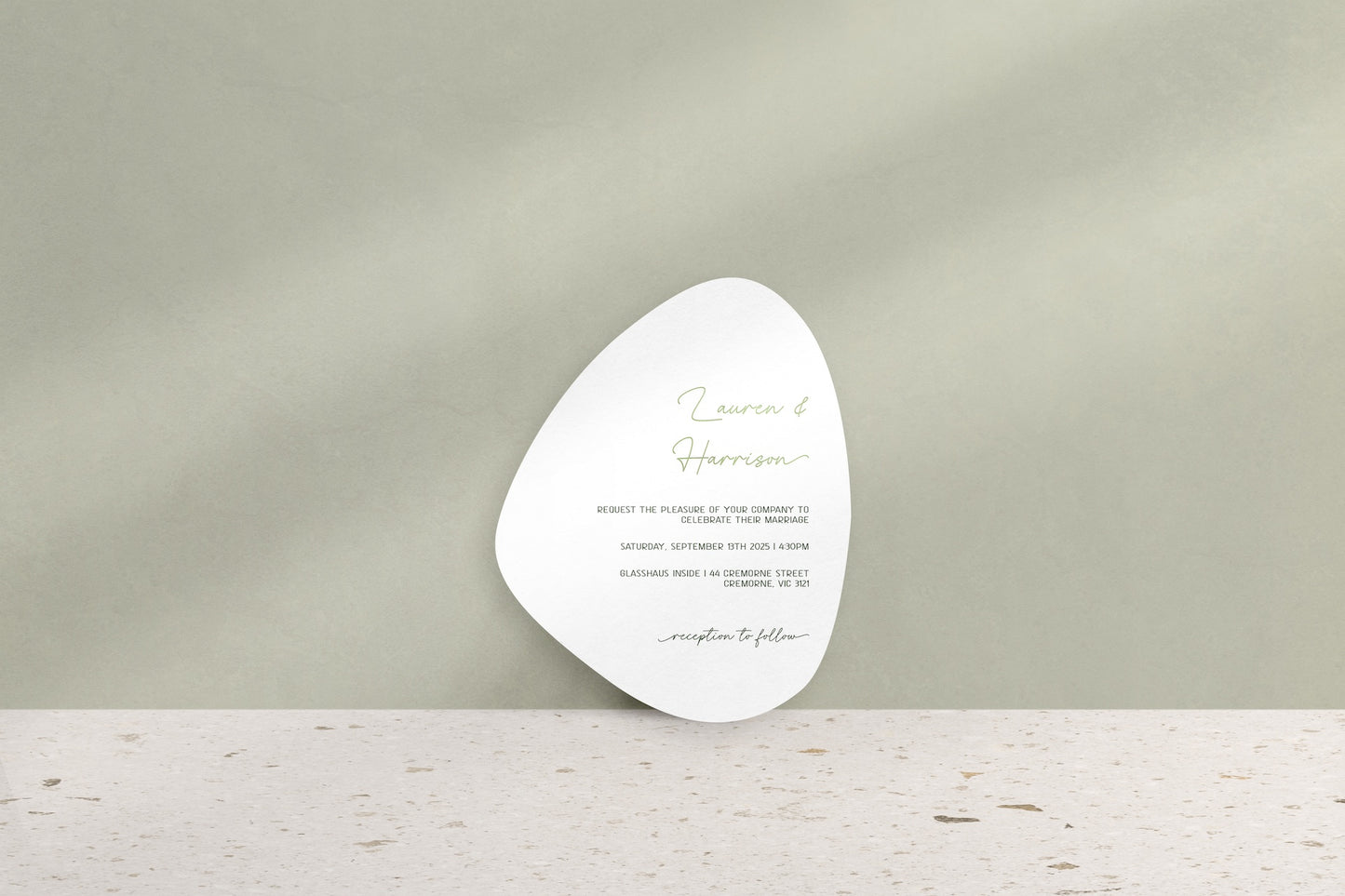 Soft Radiance Invitation Suite