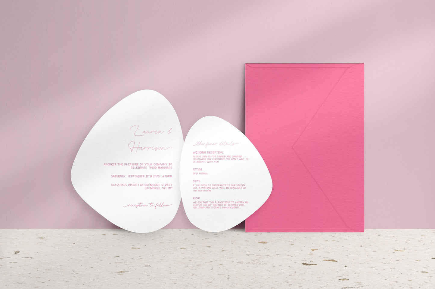 Soft Radiance Invitation Suite