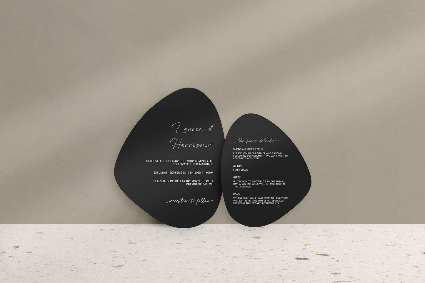 Soft Radiance Invitation Suite