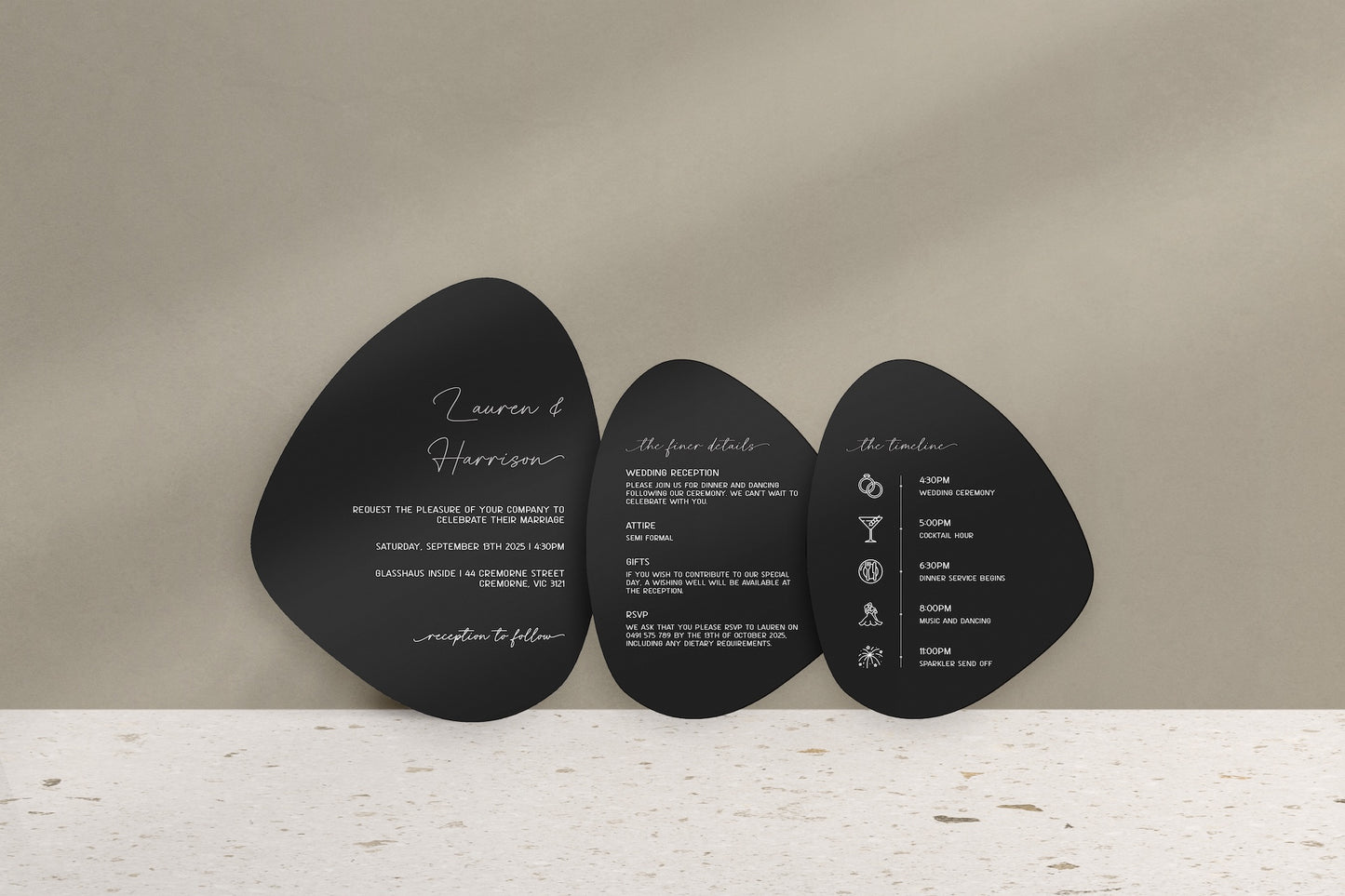 Soft Radiance Invitation Suite