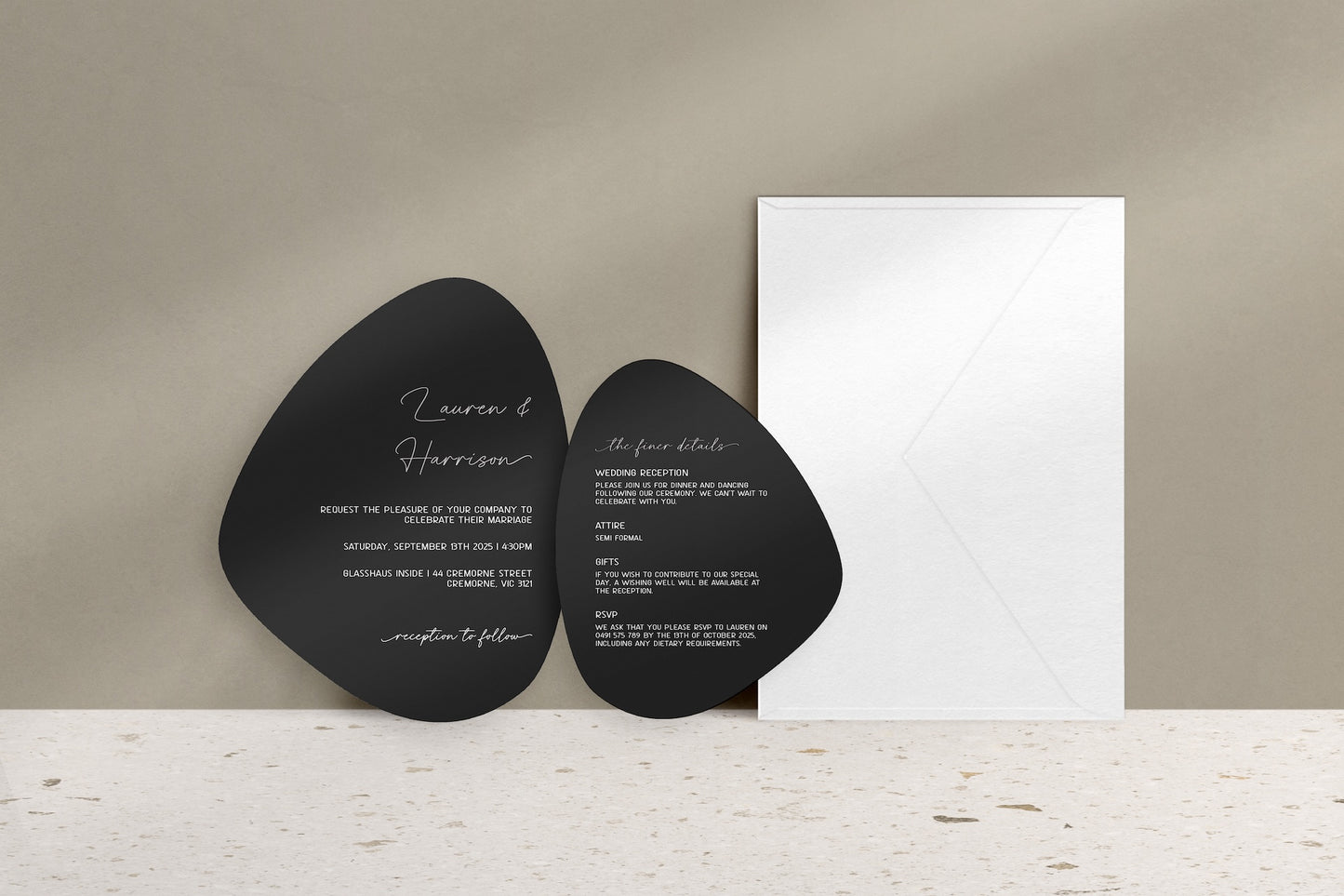 Soft Radiance Invitation Suite