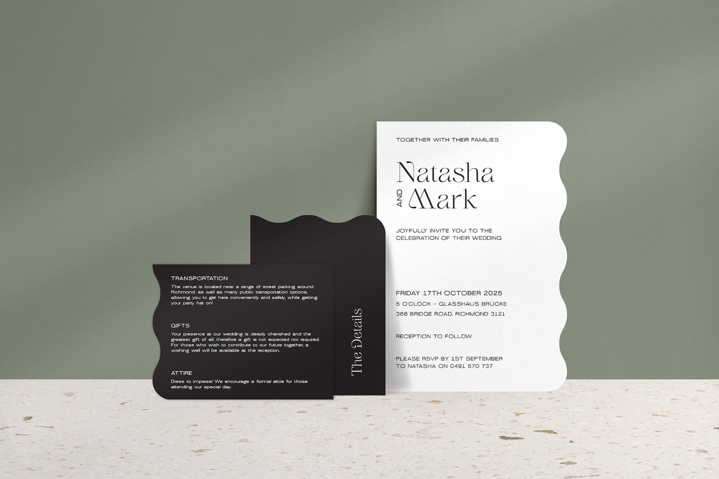 The Ripple Effect Invitation Suite