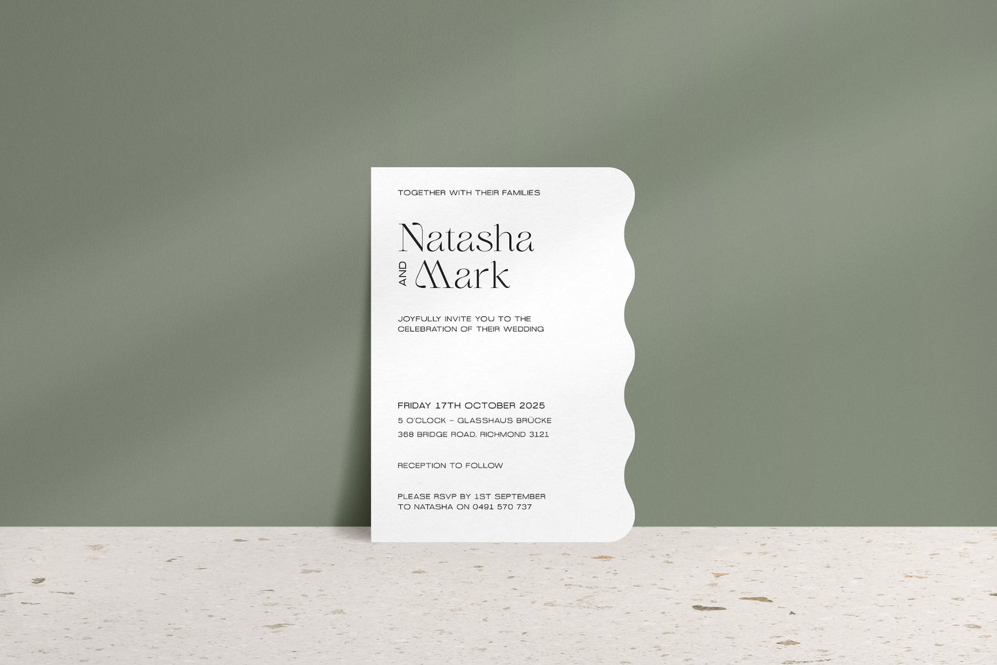 The Ripple Effect Invitation Suite