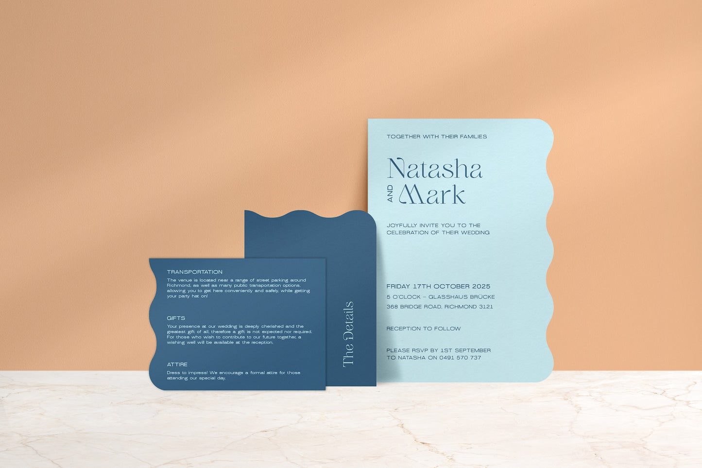 The Ripple Effect Invitation Suite