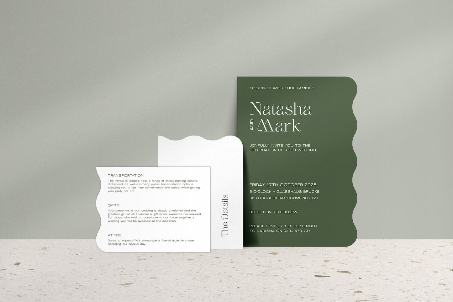 The Ripple Effect Invitation Suite