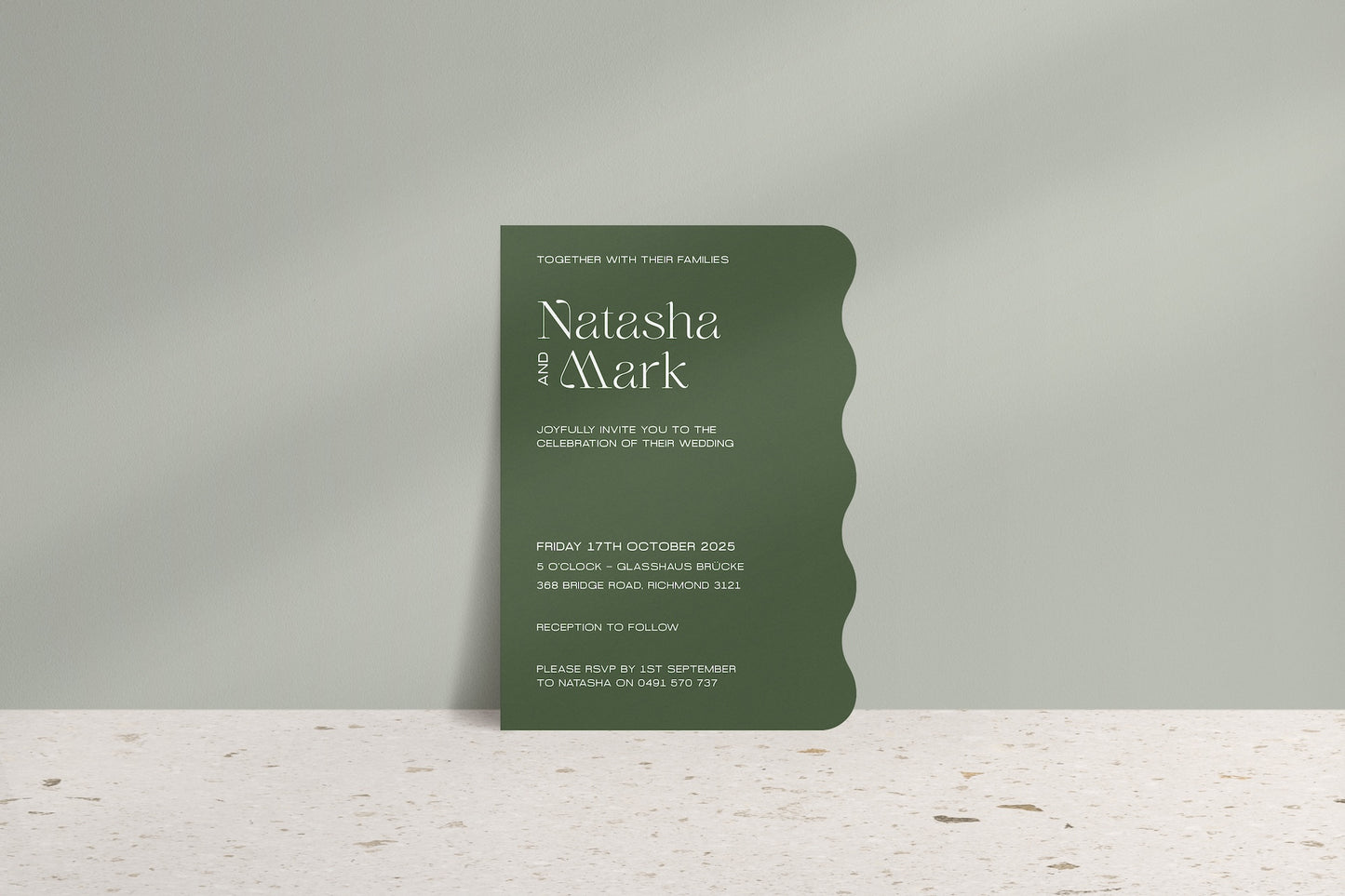 The Ripple Effect Invitation Suite