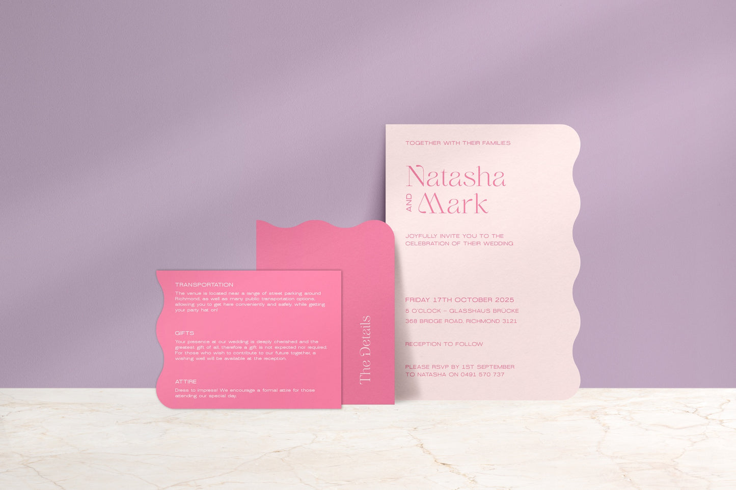 The Ripple Effect Invitation Suite