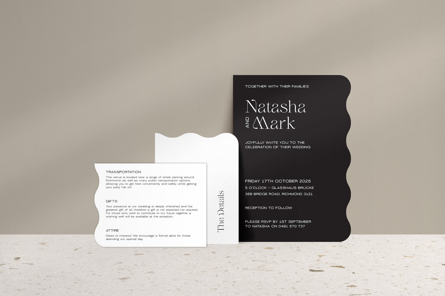 The Ripple Effect Invitation Suite