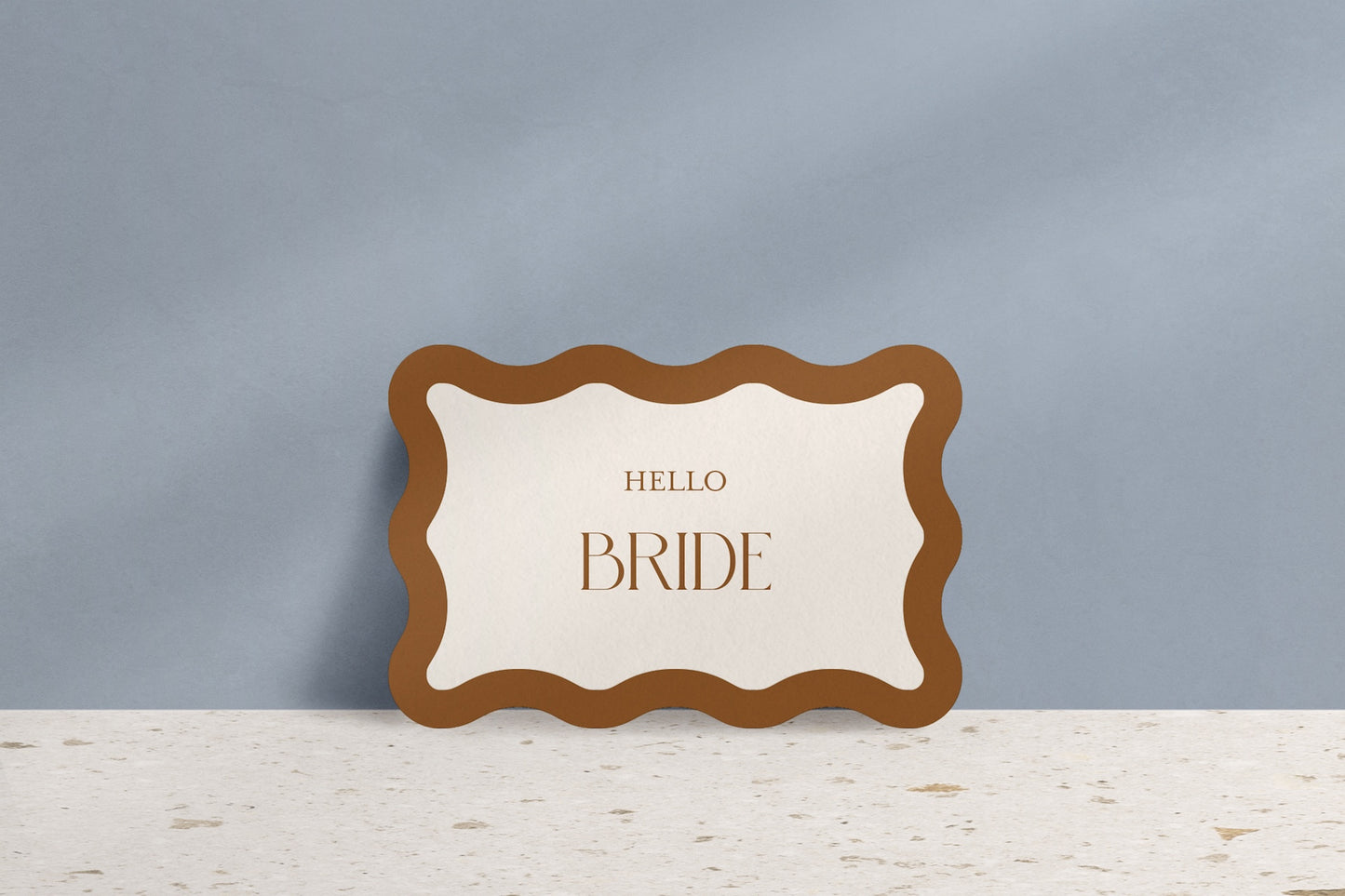 Wavy Baby Place Cards
