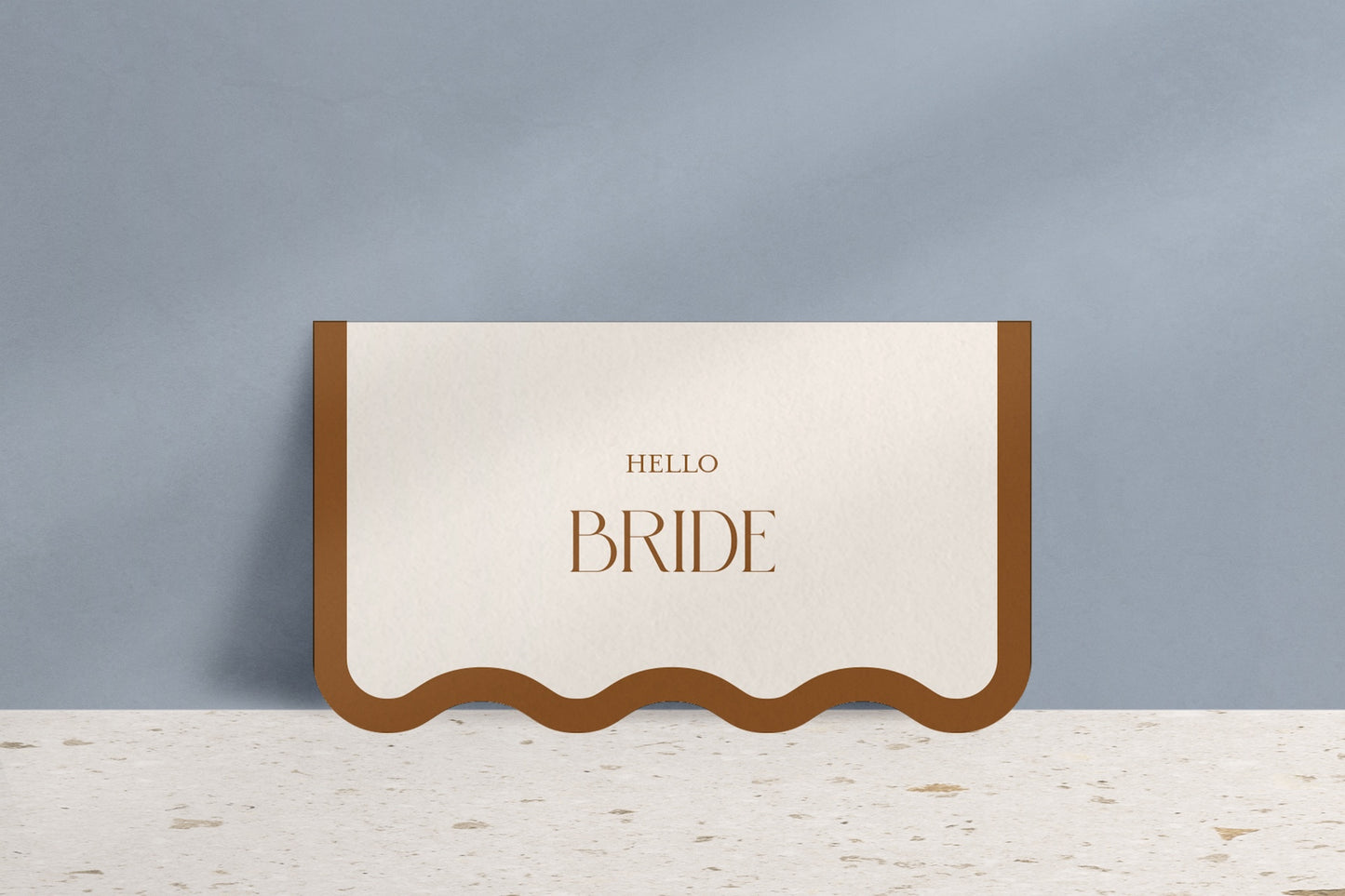 Wavy Baby Place Cards